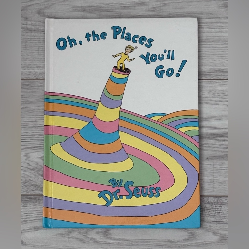 Oh, the Places You'll Go! by Dr. Seuss Hardcover Book ~Great Condition